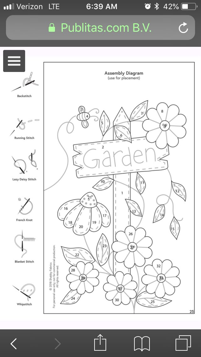 a coloring book with flowers and the word garden written on it's front cover