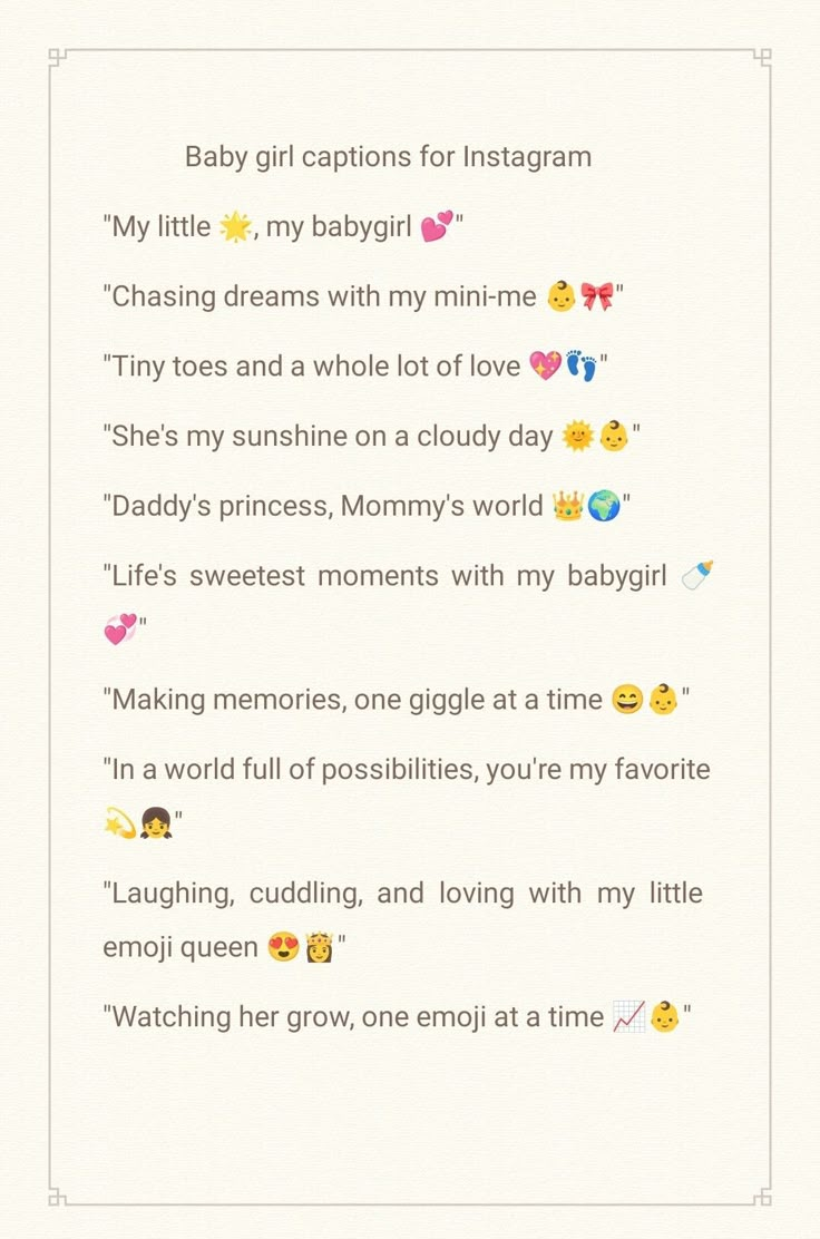 Caption About Daughter, My Daughter Captions Instagram, Mommy Daughter Captions, Caption Daughter Instagram, Captions For My Daughter, Daughter Picture Caption, Daughter Birthday Captions, Instagram Captions For Daughter Pictures, Baby Birthday Caption