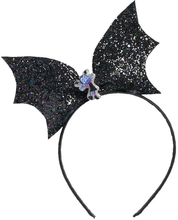 Disney Disney's Vampirina Girls Glittering Bat Wing Bow Headband Sorciere Halloween, Vampirina Party, Bat Party, Bat Bow, Monster High Birthday Party, Dekorasi Halloween, Girls Hair Bows Diy, Disney Headbands, Crochet Gloves Pattern