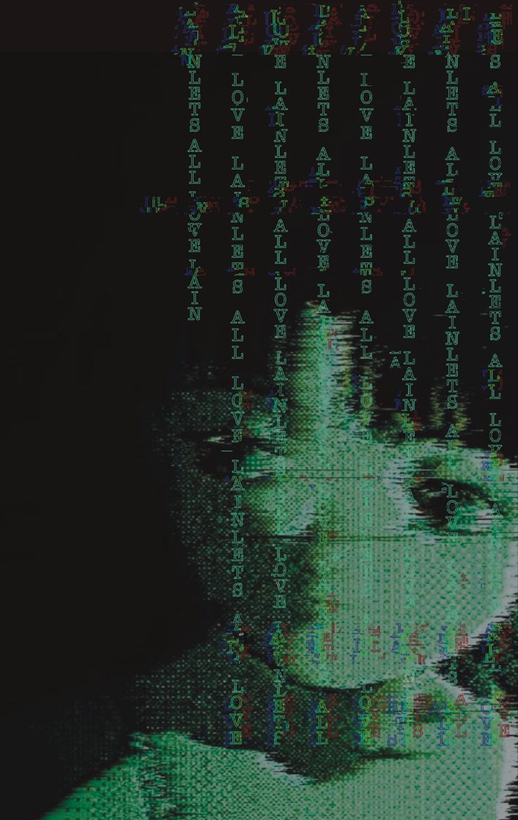 Lain glitch wallpaper Lain Profile Pictures, 2000s Futurism Wallpaper, Social Experiment Lain Wallpaper, Experiment Lain Wallpaper, Laincore Wallpaper, Lain Aesthetic Wallpaper, Artistic Phone Wallpaper, Lain Lockscreen, Artistic Wallpaper Iphone