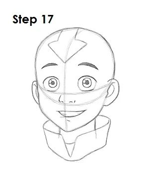 how to draw the head of a cartoon character