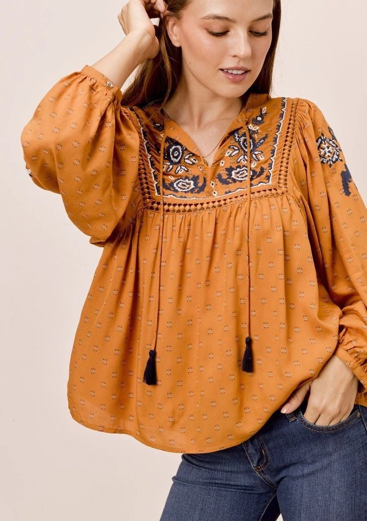 #style Western Tops For Women Classy, Embroidered Outfits, Birthday Wear, Fashion Tops Blouse, Bohemian Tops, Trendy Fashion Tops, Stylish Dresses For Girls, Style Tops, Boho Look