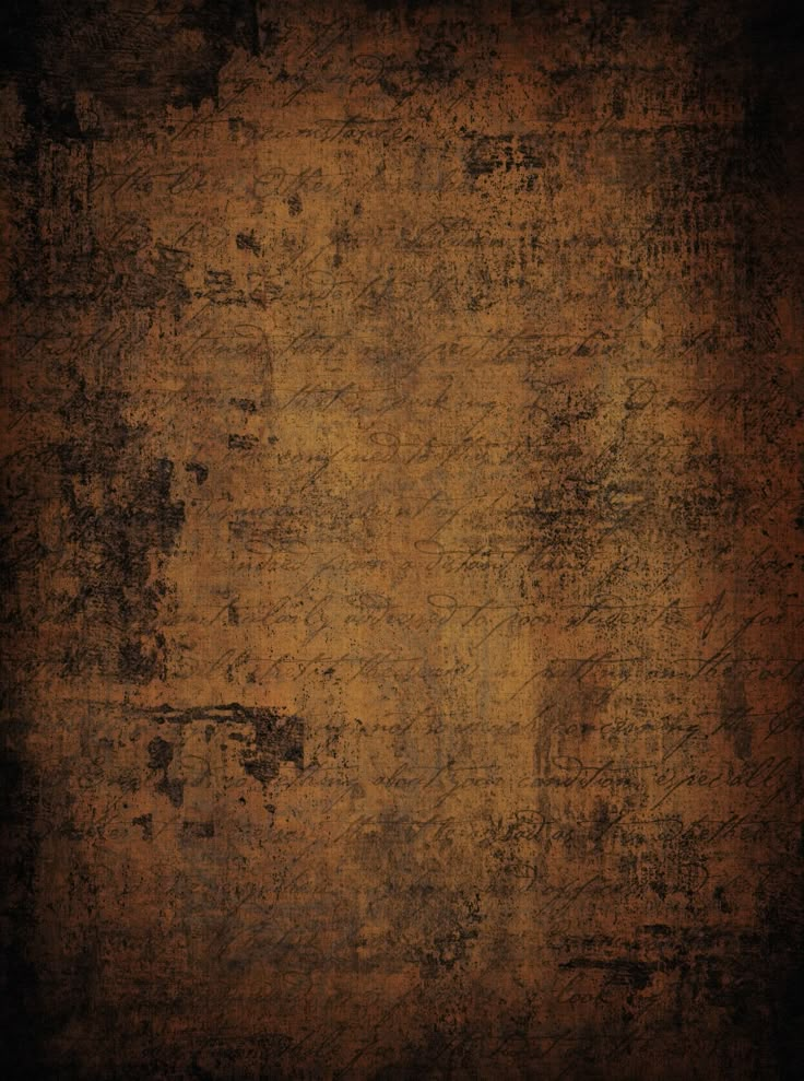 an old grungy textured background in brown and black