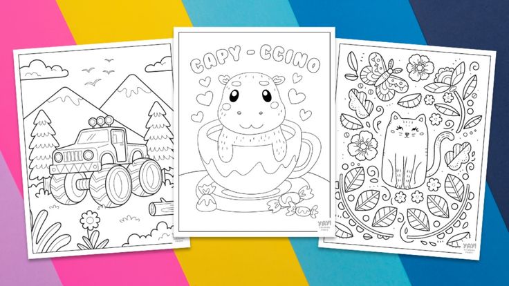 Yay! Coloring Pages