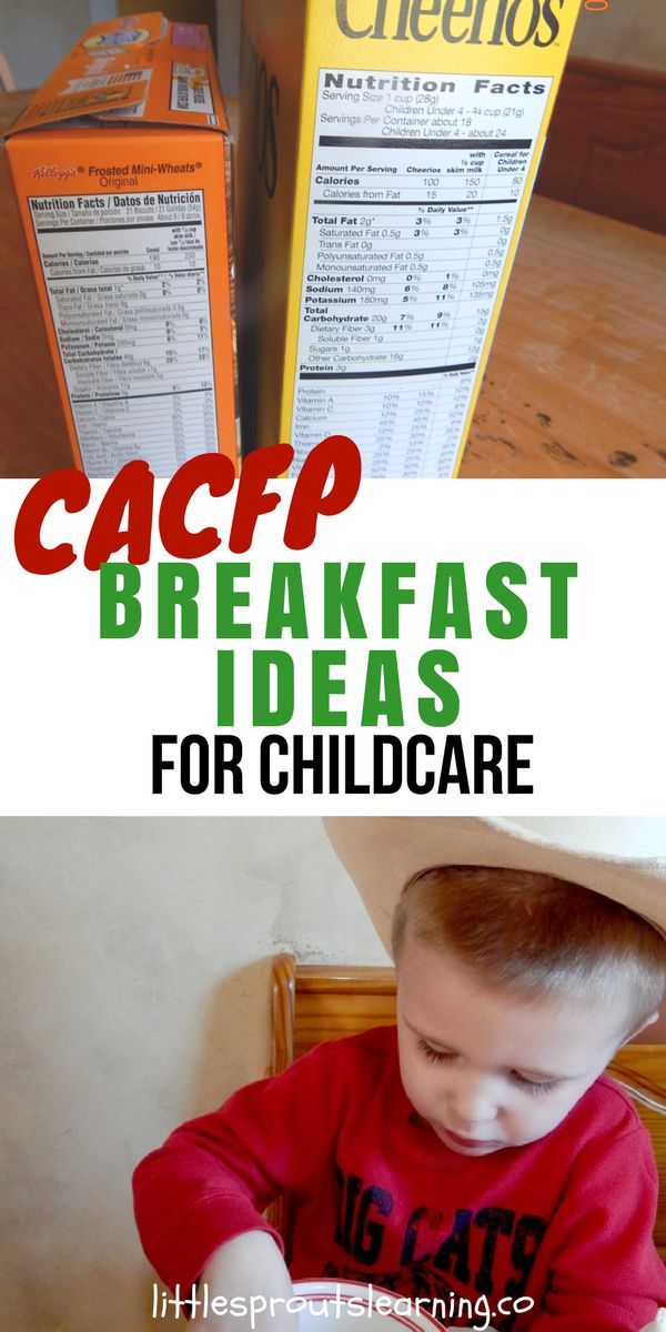 a kid in a cowboy hat sitting at a table with food on it and the words cacapo breakfast ideas for childcare