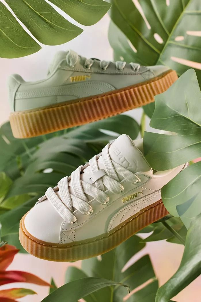 Women's Sneakers | Trendy Tennis Shoes | Urban Outfitters Trendy Tennis Shoes, Fenty Shoes, Puma Shoes Women, Puma Creepers, Puma X Fenty, Sneakers Trendy, Puma Fenty, Casual Athletic Shoes, Sneaker Design