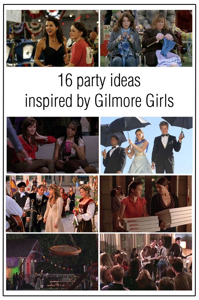 Gilmore Girls Games, Gilmore Party Ideas, 16 Party Ideas, Gilmore Girls Party, Gilmore Girls Episodes, Girls Birthday Party Games, Girl Graduation Party, Ideas For Parties, Gilmore Girls Gifts