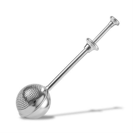 a metal ball with a barbell attached to it's end and two screws on the end