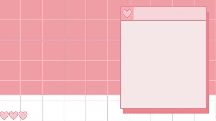 a pink tiled bathroom with hearts on the wall and floor, as well as a white tile