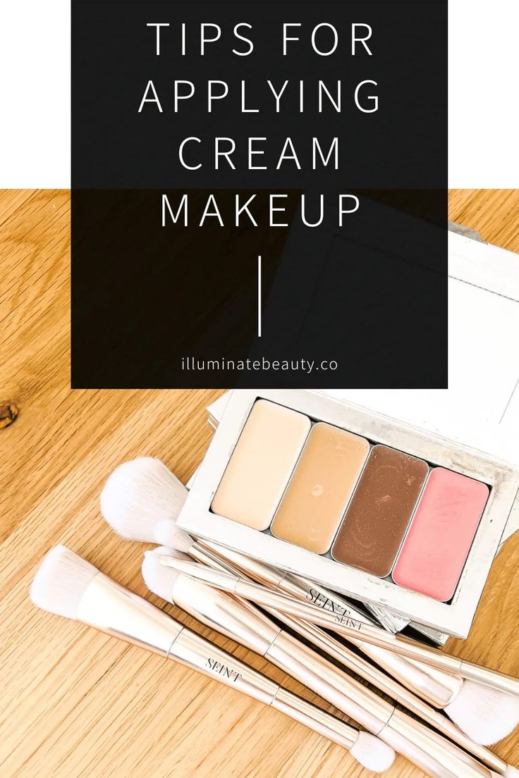 Best Cream Makeup, Cream Makeup Tutorial, Full Coverage Makeup, Makeup Order, Liquid Makeup, Cream Contour, Cream Makeup, Makeup Help, Makeup Tips For Beginners