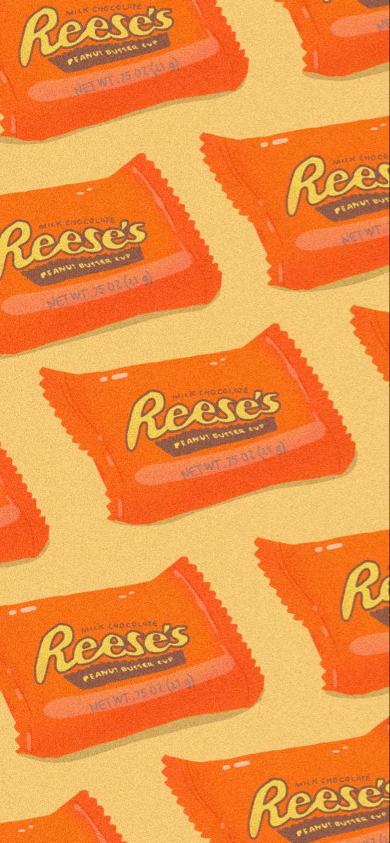 an image of reese's candy bar wrappers