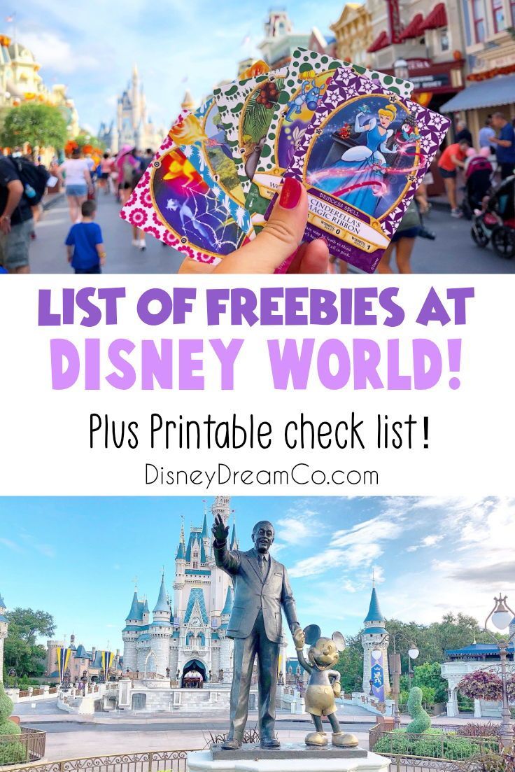 the disney world is full of freebies for kids to play with