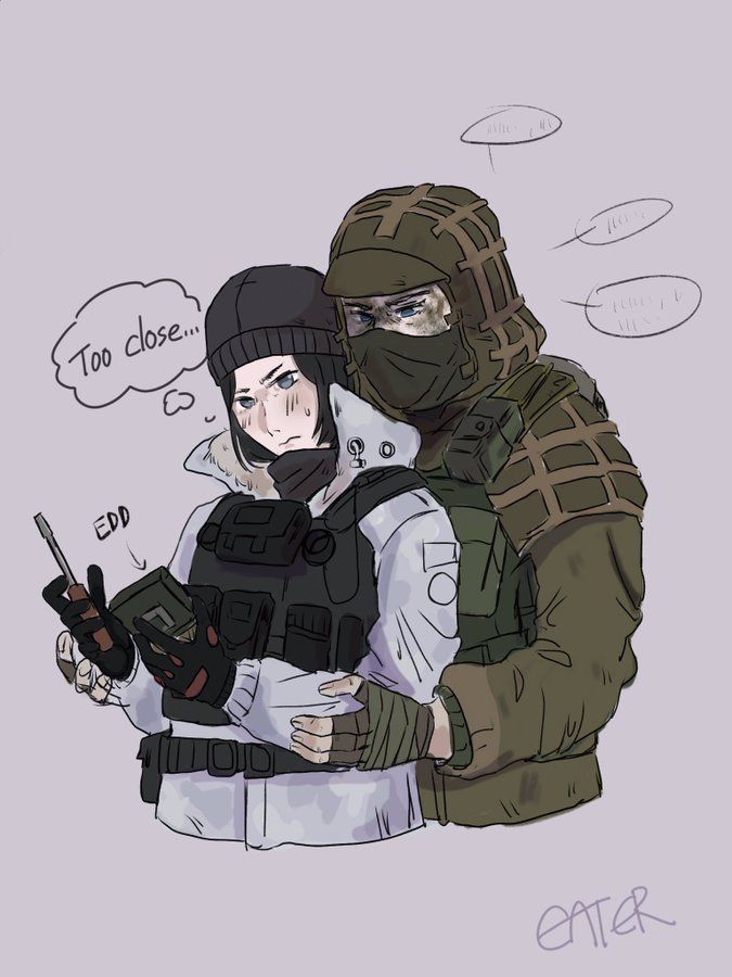 Rainbow 6 siege fan art - makeplum