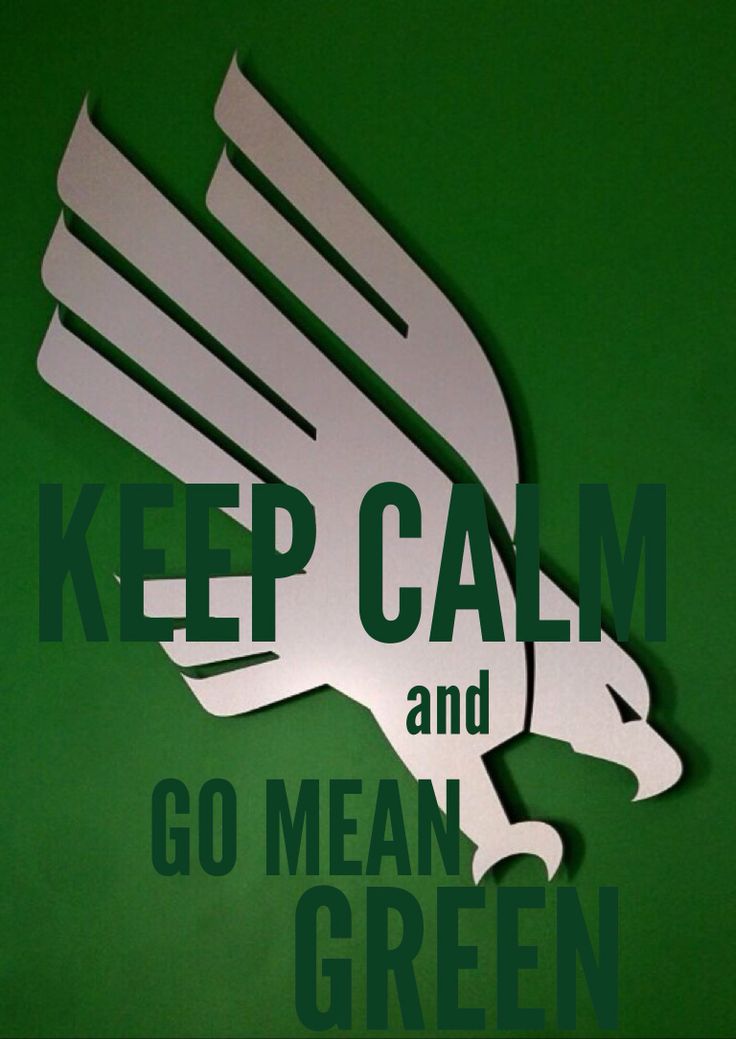 the words keep calm and go mean green are shown in white on a green background