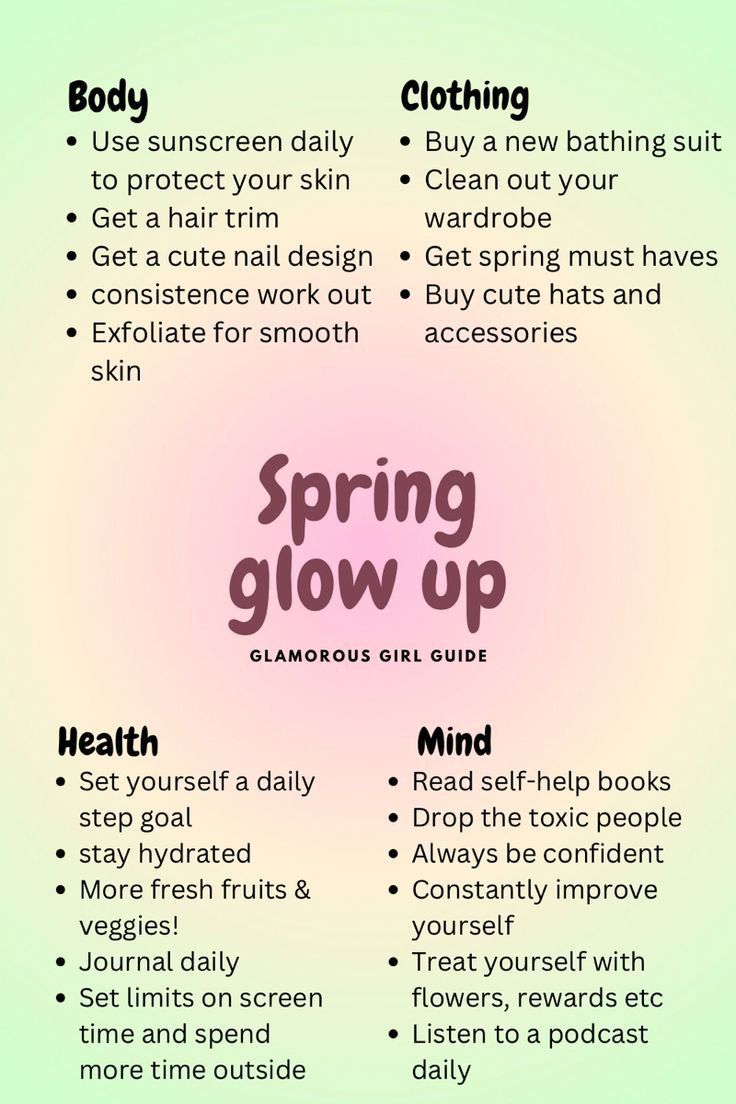 Glow Up Plan, Glow Up Checklist, Summertime Madness, Personal Things, Self Care Bullet Journal, Aesthetic Spring, Teen Life Hacks, Self Confidence Tips, Get My Life Together