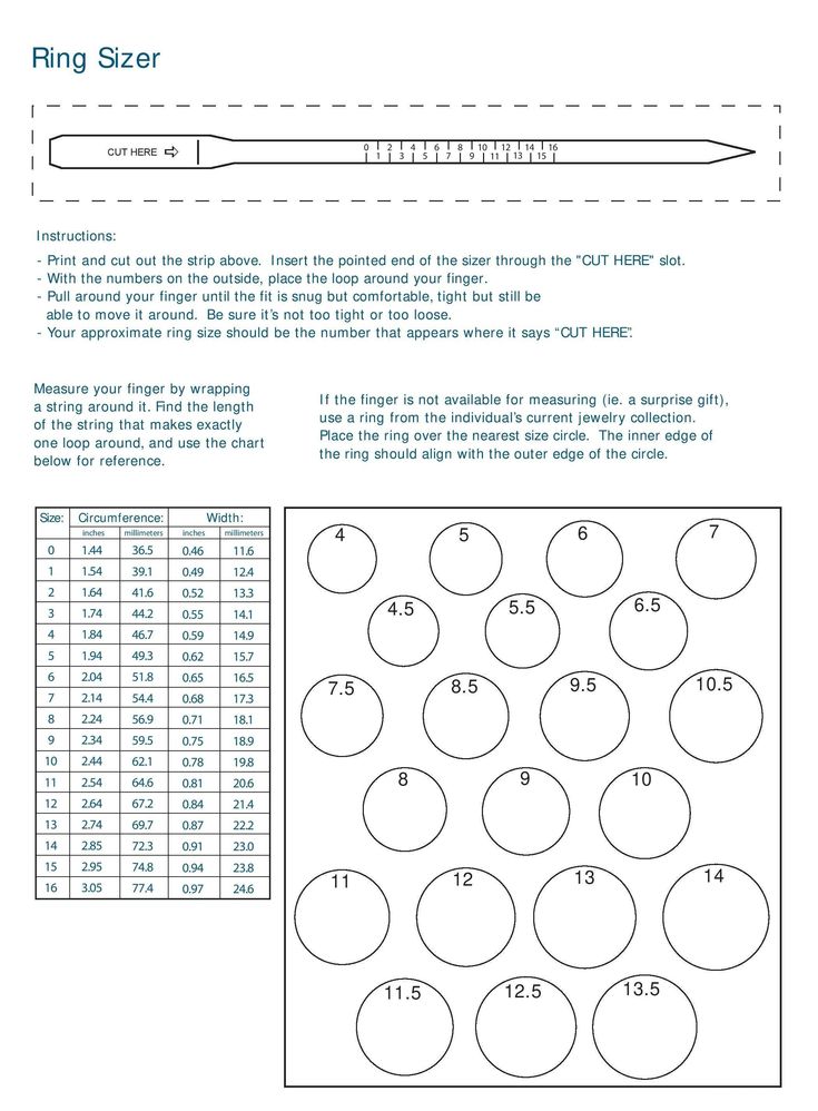 an instruction sheet for measuring the size and width of a toothbrush with numbers on it