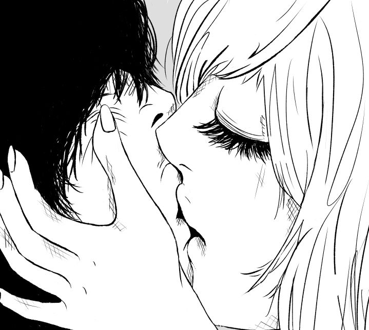 Get eaten by the one you love When they put their lips around you You can feel their smile from the inside Boyfriend And Girlfriend Kissing, Anime Mouths, Kiss Mark, Anime Lips, White Lips, Kiss Art, Love Kiss, Manga Love, Art Base