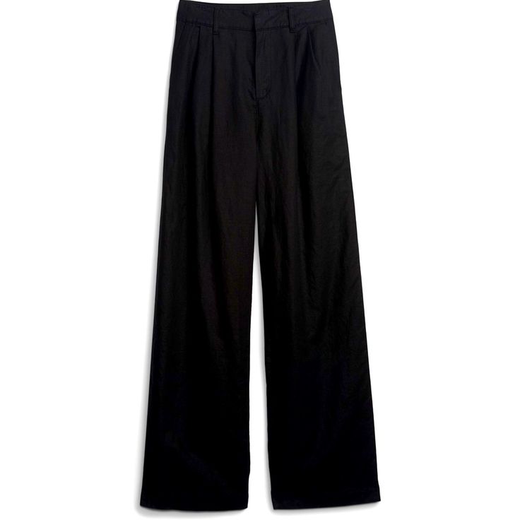 Nwt * Black Linen Pants * From Gap Olive Green Jumpsuit, Cotton Linen Trousers, Black Linen Pants, Wide Leg Yoga Pants, Linen Drawstring Pants, Satin Trousers, Cotton Linen Pants, Slack Pants, Wide Leg Cropped Pants