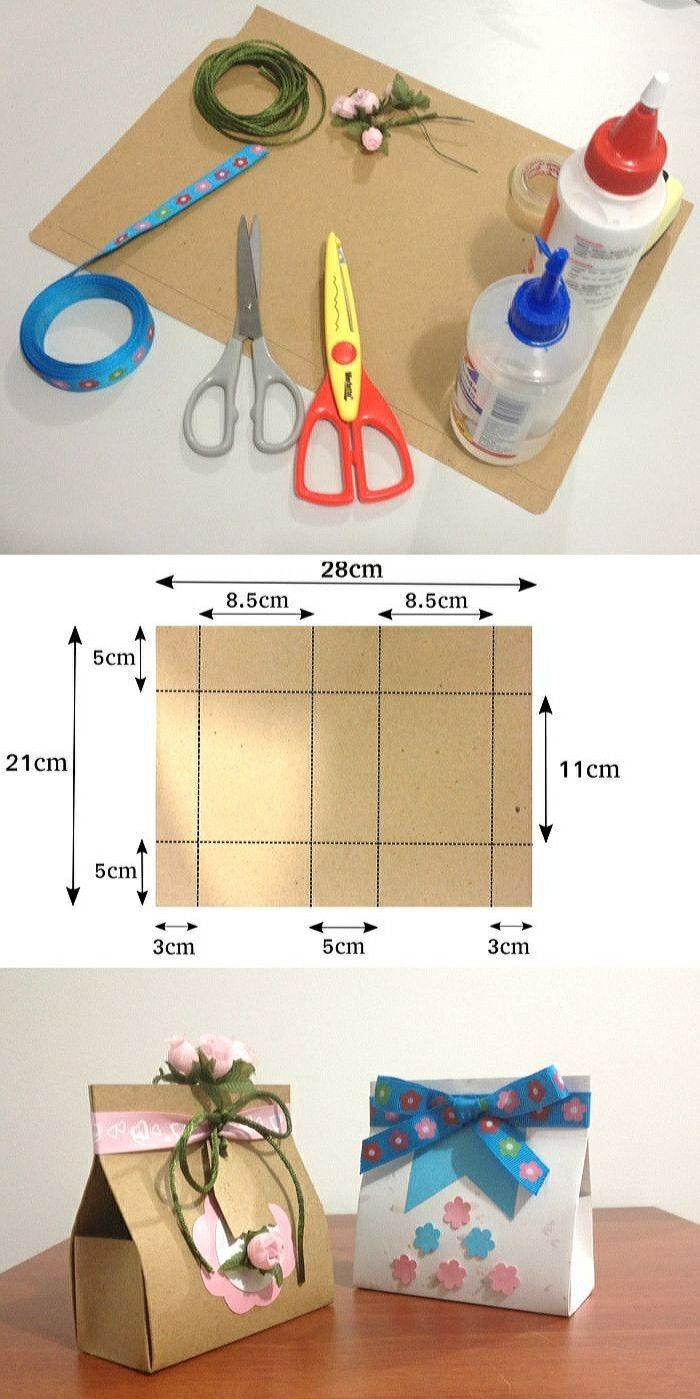 the instructions for how to make an origami house out of cardboard and scissors