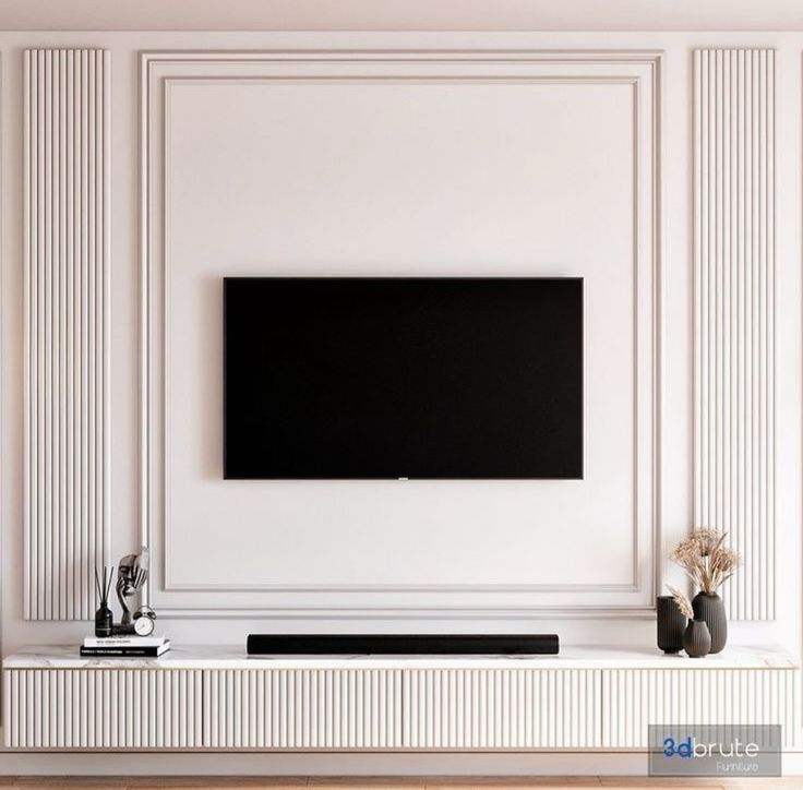 Tv Unit Wall, Tv Wall Ideas, Tv Unit Furniture Design, Latest Living Room Designs, Home Hall Design, Tv Room Design, Tv Panel, Tv Wall Decor, Living Room Design Inspiration