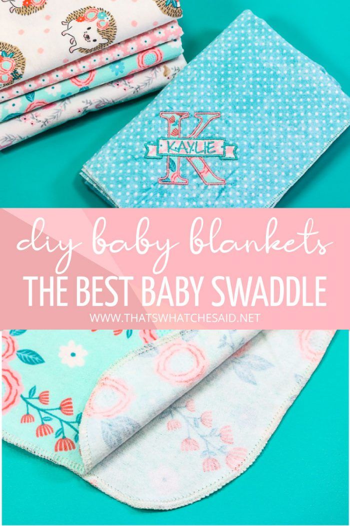 the best baby swaddles for newborn and toddlers that are easy to sew