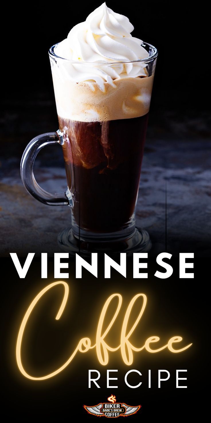 a cup of coffee with whipped cream on top and the words vietnamese coffee recipe below it