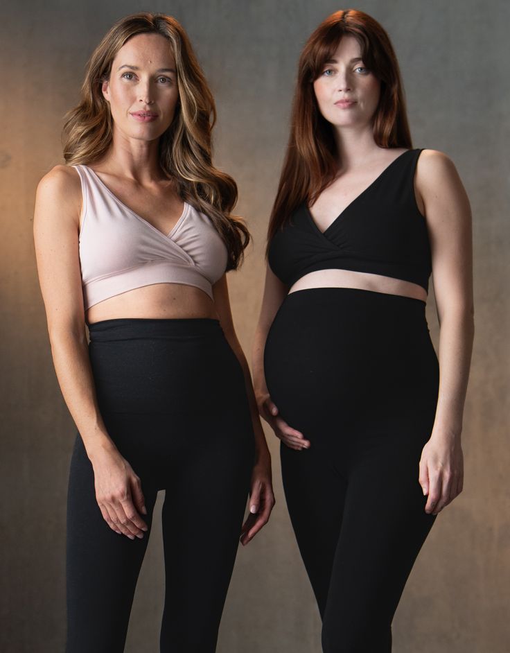 Comfy & supportive with soft clip-free feeding access, Seraphine's Bamboo Maternity & Nursing Sleep Bras are a nightwear game changer. Maternity Lounge Wear, Black Blush, Sleep Bra, Stylish Maternity Outfits, Pre Pregnancy, Stylish Maternity, Maternity Leggings, Nursing Friendly, Maternity Nursing