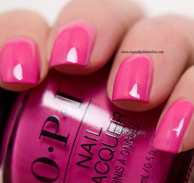 OPI No turning back from Pink Street Opi No Turning Back From Pink Street, Opi Pink Nail Polish, Opi Pink, Opi Polish, Pink Street, Finger Nails, Pink Nail Polish, Polish Colors, Pedicures