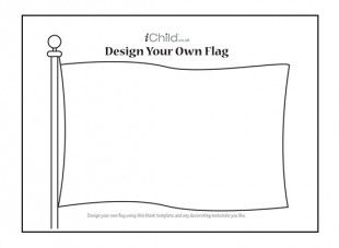 the design your own flag is shown in black and white