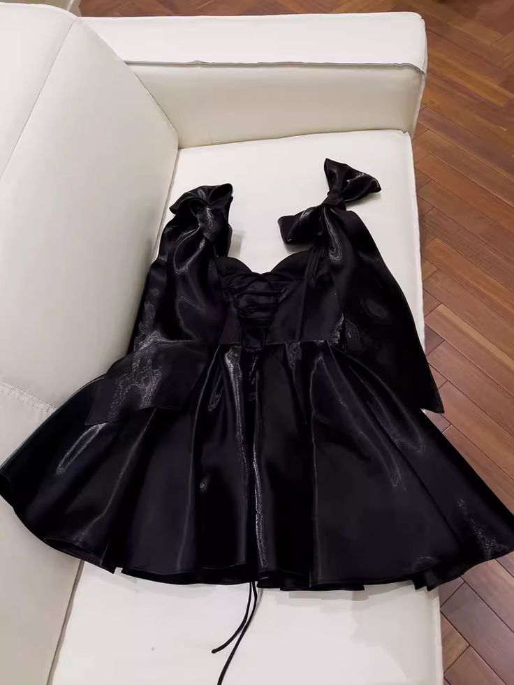 Item Details ： Product Number : C957 Fabric: Satin Silhouette: A line Sleeves：Sleeveless Back Style：Lace Up Hot Prom Dress, Black Prom, Satin Noir, Black Prom Dresses, Prom Dresses Blue, Prom Dresses Lace, Custom Dresses, Black Satin, Wedding Bridesmaids