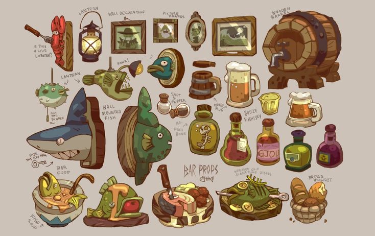 an image of various items that are being used in the video game harry's potter