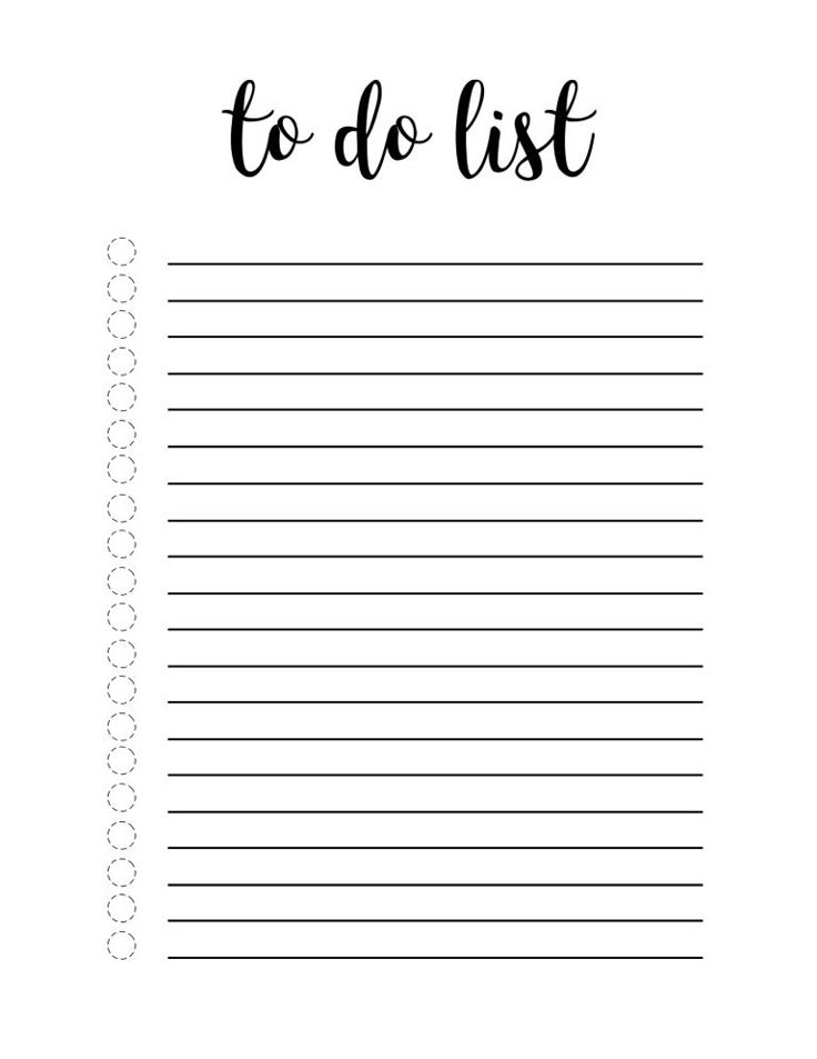 a to do list with the words to do list written in cursive writing