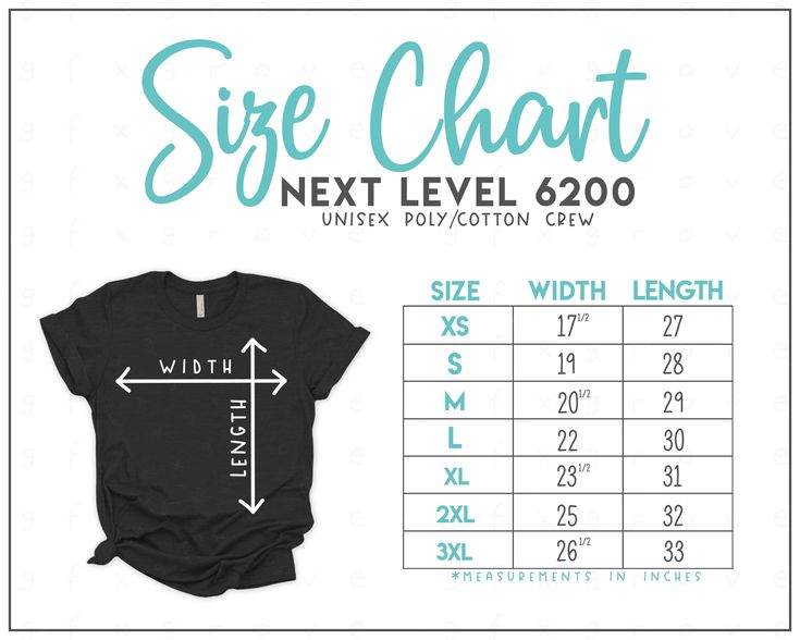 "This listing is for an Instant Download, and includes both personal & commercial use. ** Download available after purchase, NO physical item will be sent** ------------------------------------------------------------------------------------ This custom designed size chart is a stylish and convenient way to display sizing information on your product listings. *GFX Grove watermark is removed on the purchased/downloaded file.* Included Files: * 1 JPG - Large Size 3000x2400 pixels ----------------- Manufacturing Ideas, Vinyl Clothes, Funny Christmas Jumper, Ugly Christmas Sweater Funny, Ribbon Shirt, Warriors Shirt, Tutu Outfits, Cricut Tutorials, Roller Derby