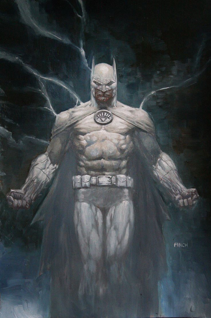 the cover to batman's white lantern comic