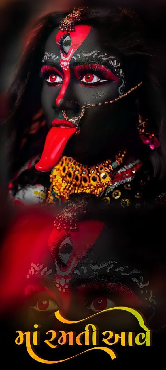 a woman with black face paint and red lips