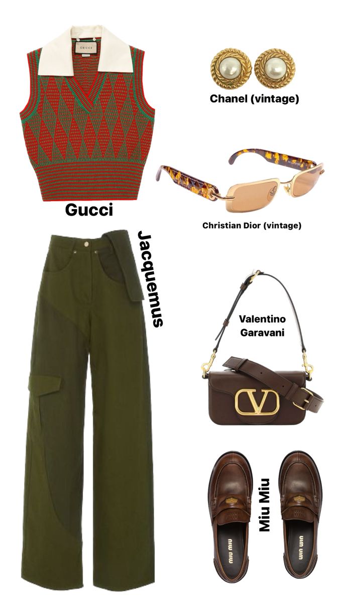 #fashion #gucci #vintage #outfits Fashion Boards, Gucci Vintage, Vintage Outfit, Vintage Chanel, Style Board, Vintage Gucci, Valentino Garavani, Miu Miu, Christian Dior