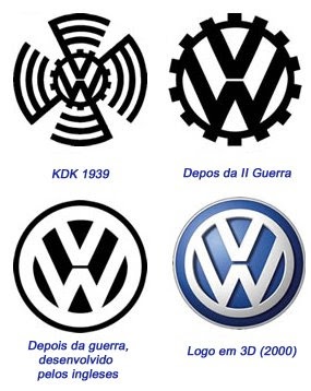 four different logos that are in the same language