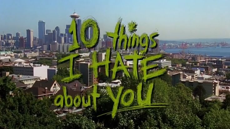 Visit Seattle, 10 Things I Hate About You, Septième Art, I Love Cinema, Movies And Series, Title Card, Movie Titles, Iconic Movies, Film Serie