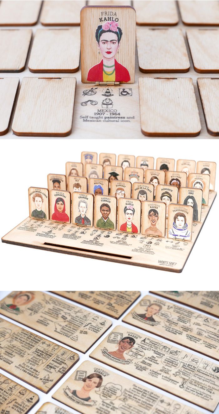 an old fashioned wooden board game with people on it