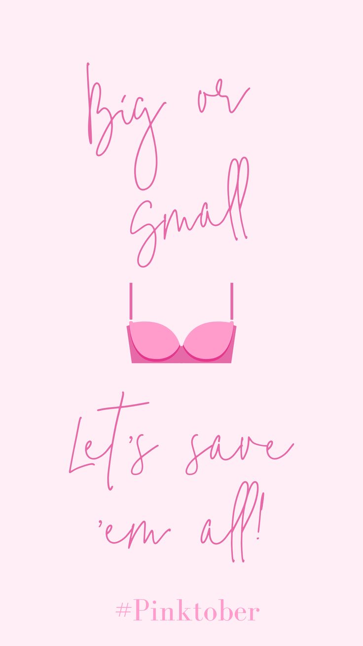 a pink poster with the words, big or small let's save em all