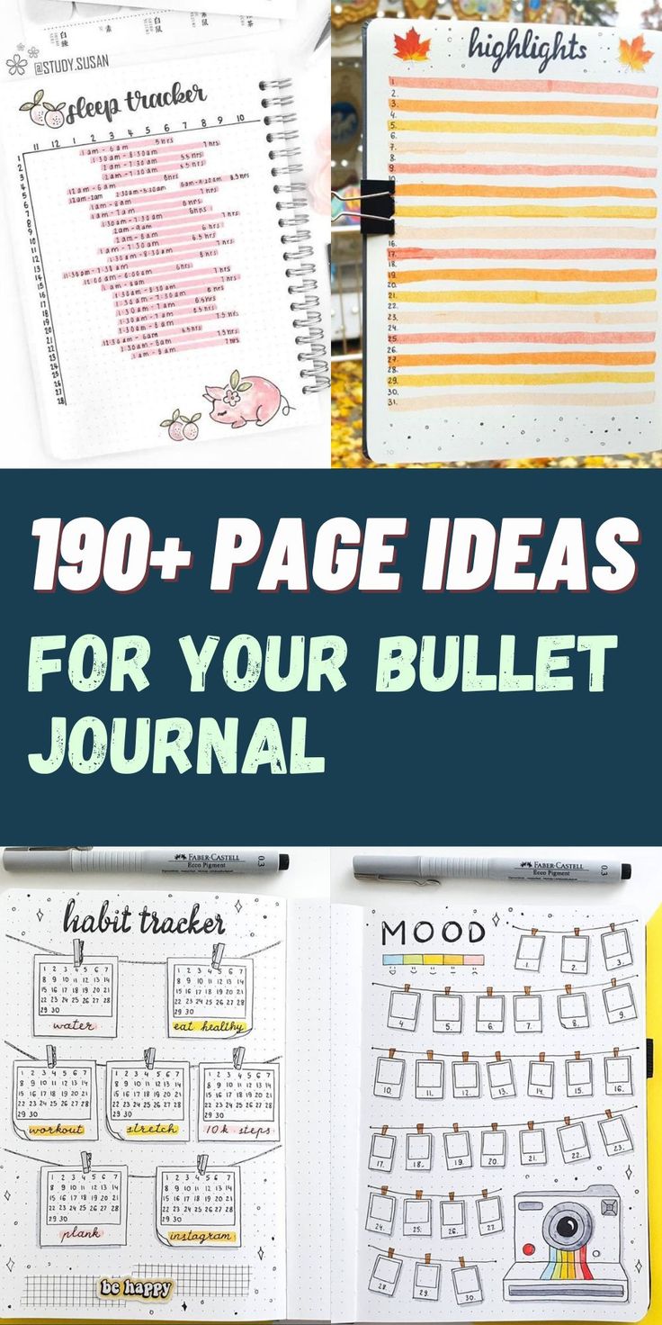 Bullet Journal can virtually help you with anything. Check out this list of 190 Bullet Journal page ideas for you to get the maximum out of your planner! #bulletjournal #howtostartabulletjournal#bujo#pageideas Bujo Log Ideas, Bujo Page Layout Ideas, Bujo Organization Ideas, Journal Brain Dump Ideas, Planner Journal Ideas Layout, What To Put In A Bullet Journal, Dotted Journal Ideas First Page, Composition Journal Ideas, Bujo Monthly Page Ideas