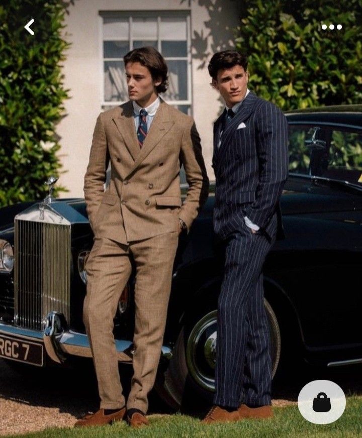 Hollywood Suits, Polo Ralph Lauren Outfits, Men In Suits, Stylish Mens Suits, Gentleman Aesthetic, Classy Suits, Hollywood Men, Outfits Hombre, Prom Suits