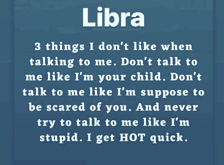 a poem with the words libra written in white and blue on top of it