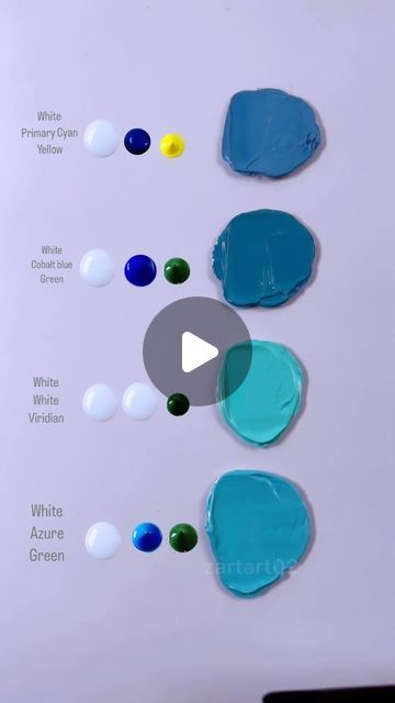 an image of different shades of paint on a white surface with the text, how to use it?