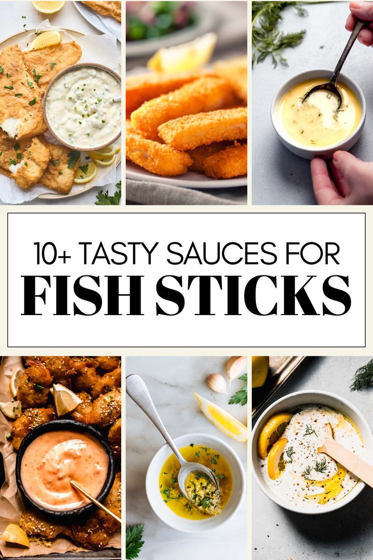 10 tasty sauces for fish sticks