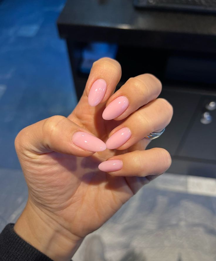 Russian Manicure, Baby Pink Nails, Hello Nails, Casual Nails, Nail Jewelry, Hair Skin Nails, Nails Manicure, Neutral Nails, Elegant Nails