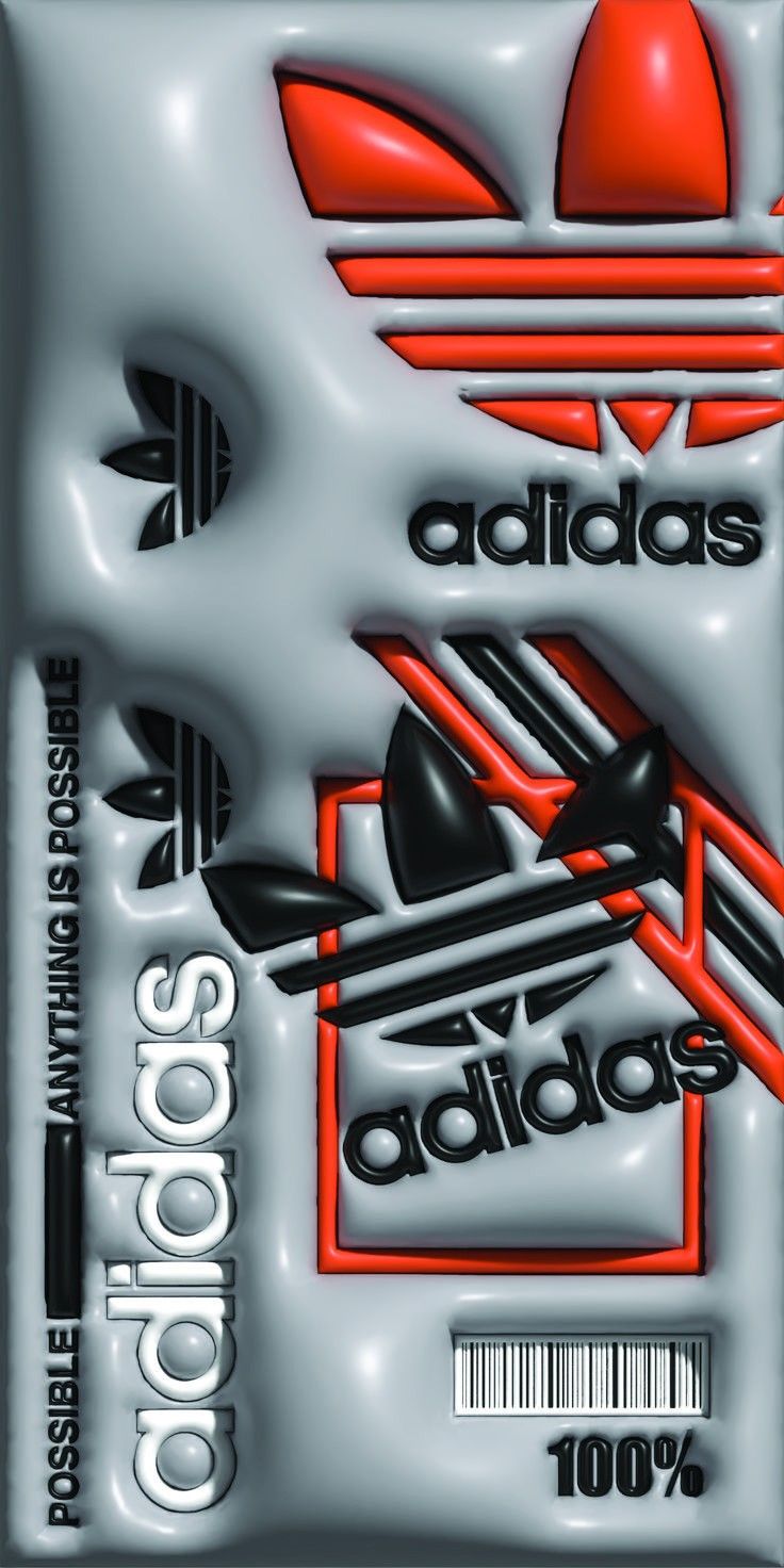 the adidas stickers are all different colors