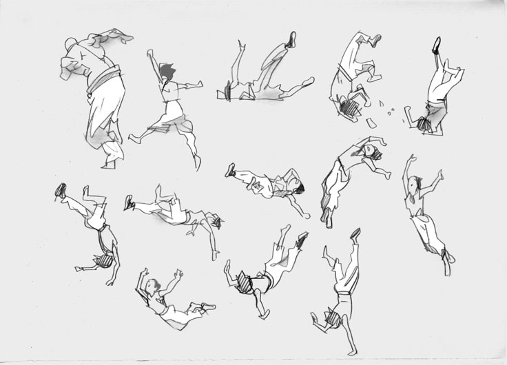 Drawing Falling Pose Reference - Drawing.rjuuc.edu.np