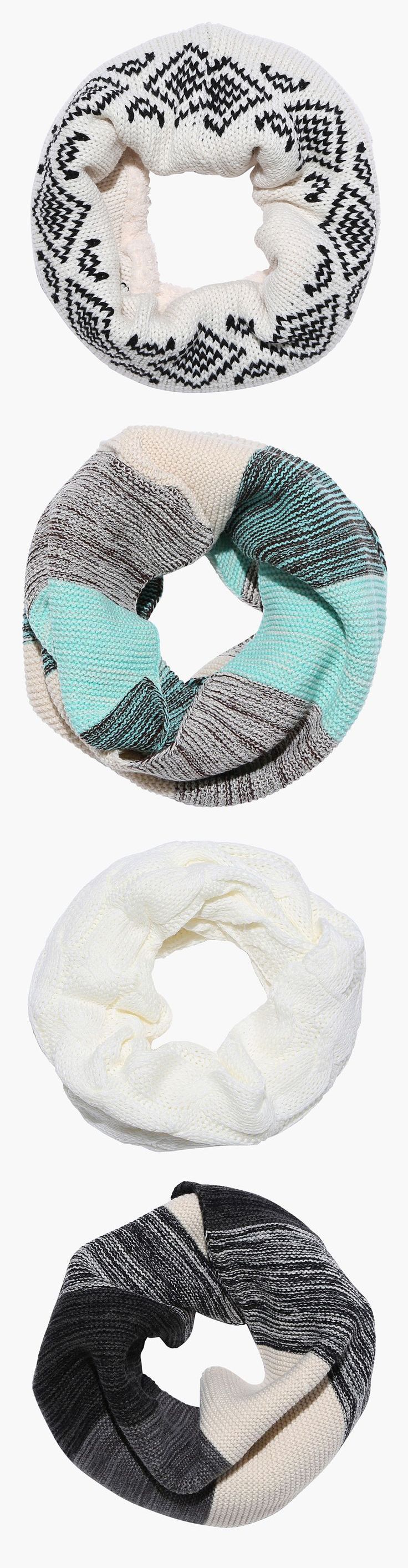 LOVE these infinity scarves - in colors like white, black, teal, and more! Infinity Scarfs, Colorful Scarves, Winter Scarves, Infinity Scarves, Sweater Scarf, Colorful Scarf, How To Wear Scarves, Fall Weather, Glamour Fashion