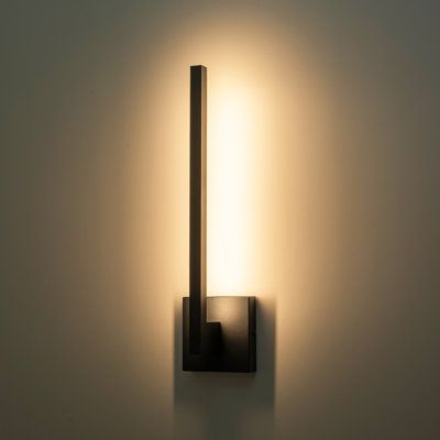 a light that is on the side of a wall